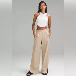 Lululemon Stretch Woven Wide-Leg High-Rise Pant